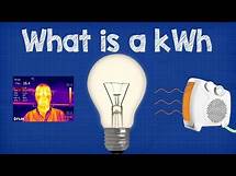 Video thumbnail for What is a kWh - kilowatt hour + CALCULATIONS 💡💰 energy bill