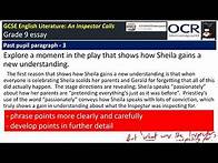 Video thumbnail for Achieving a Grade 9 for An Inspector Calls - OCR GCSE English Literature