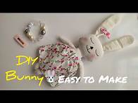 Video thumbnail for DIY Easy Bunny/ How to Make A Cute Bunny/Free Pattern