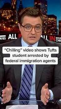 Video thumbnail for 'Chilling' video shows Tufts student arrested by federal immigration agents