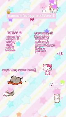 Video thumbnail for Cute Name Ideas for Cutecore TikTok Accounts