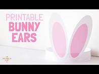 Video thumbnail for DIY Bunny Ears (Printable Rabbit Ears)