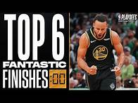 Video thumbnail for TOP 6 WILD ENDINGS Of The 2022 NBA Playoffs 🔥👀