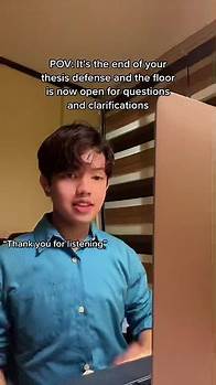 Video thumbnail for Thesis Defense Preparation Tips and Tricks