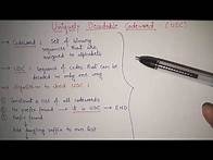 Video thumbnail for 3. Uniquely Decodable Code Example | Decodable codes information theory Prefix code |Dangling suffix