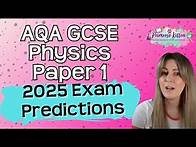 Video thumbnail for AQA GCSE Physics | Paper 1 | 2025 Exam Predictions