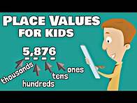 Video thumbnail for Place Values For Kids | Ones, Tens, Hundreds, Thousands