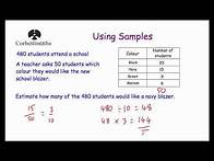 Video thumbnail for Using Samples - Corbettmaths