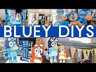 Video thumbnail for Bluey & Bingo Inspired DIY Party Decor 💙Finn's Bluey-Themed Birthday Party + 1 Year Update 🎉