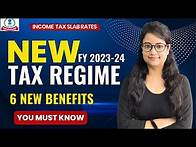 Video thumbnail for Income Tax Slab FY 2023-24 & AY 2024-25 : New vs. Old Regime (You must know to save tax)