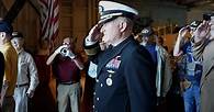 Video thumbnail for Veterans honored during respected ceremony at USS Lexington Museum