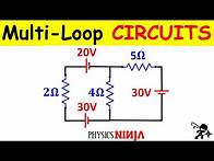 Video thumbnail for Solving Circuit Problems using Kirchhoff's Rules