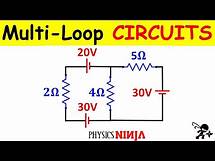 Video thumbnail for Solving Circuit Problems using Kirchhoff's Rules