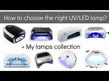 Video thumbnail for UV vs LED lamps for gel nail polish, beginners and pros + my nail lamp collection