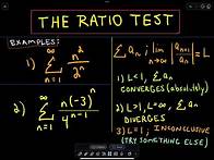 Video thumbnail for Ratio Test to Determine if a Series Converges
