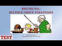 Video thumbnail for Virginia Writing SOL -- Multiple Choice Test Strategies & Tips