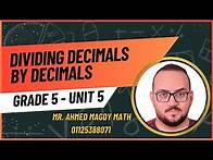 Video thumbnail for 5th Grade Math: UNIT 5 - Lessons 12 & 13 - Dividing Decimals Explained (by Mr. Ahmed Magdy)