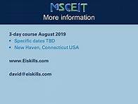 Video thumbnail for Quick Intro to MSCEIT (Mayer Salovey Caruso Emotional Intelligence Test)