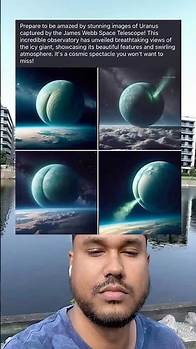 Video thumbnail for Prepare to be amazed by stunning images of Uranus captured by the James Webb Space ￼Telescope!