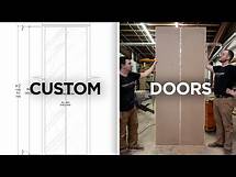 Video thumbnail for How to build custom doors | Crafted by NS Builders