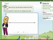 Video thumbnail for Adding tens and Ones on an open number Line: EnVision Math Lesson 3.3