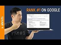 Video thumbnail for SEO Tutorial: 10 Detailed Steps to Rank #1 in Google
