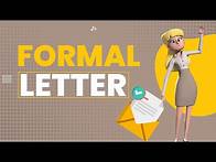 Video thumbnail for How to write a Formal letter or Business letter