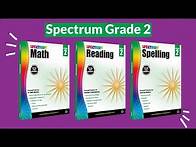 Video thumbnail for Spectrum Grade 2 Workbooks
