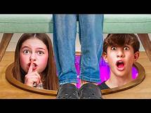 Video thumbnail for We Built a SECRET ROOM To Hide From My Dad ft/ Ben Azelart