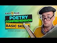 Video thumbnail for 11 Plus Comprehension | A Very SERIOUS and SOPHISTICATED Poetry Lesson | Easy 11 Plus LIVE 23