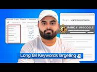 Video thumbnail for Long Tail Keyword Targeting | What Is Long Tail Keyword In 2024