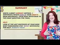 Video thumbnail for Critical Essay Writing: How to Write a Conclusion (National 5 & Higher English)