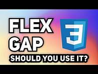 Video thumbnail for Easy Flexbox Column Spacing | Flex Gap CSS Property | Row Gap, Column Gap, Gap & Spacing in CSS