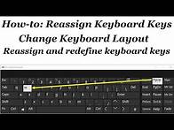 Video thumbnail for How to reassign and redefine keyboard keys in Windows 10/8/7