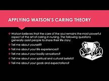 Video thumbnail for CARING THEORY