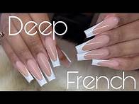 Video thumbnail for Watch Me Work: Classic Deep French Nail Art Tutorial