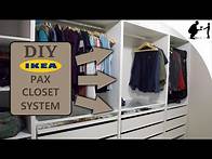 Video thumbnail for DIY: Custom Closet Using Ikea Pax System