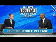 Video thumbnail for Who Is Your Favorite Team Playing Next Year? | 2025 Big Ten Football Schedule Release