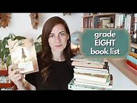 Video thumbnail for 📘 GRADE 8 BOOK LIST 📘 middle grade & YA books I'm recommending my 8th grader read in our homeschool
