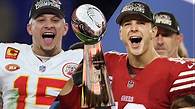 Video thumbnail for Super Bowl odds 2025: Chiefs, Ravens, 49ers, Lions, Bills favorites