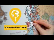Video thumbnail for The Most Popular Personalized Push Pin World Map | Trip Map