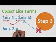Video thumbnail for How to Solve Algebra | 3 Easy Steps