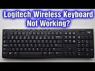 Video thumbnail for Logitech Wireless Keyboard Not Working Troubleshooting Guide