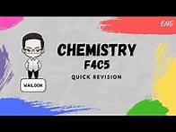 Video thumbnail for SPM CHEMISTRY FORM 4 CHAPTER 5 CHEMICAL BONDS (QUICK REVISION)