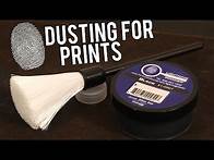 Video thumbnail for How to Lift Fingerprints: Dusting For Prints