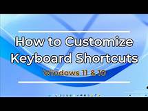 Video thumbnail for How to customize Windows 11 Keyboard Shortcuts | Create your own Shortcut!
