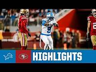 Video thumbnail for Detroit Lions win a SHOOTOUT on Monday Night Football 🎆 | Lions at 49ers: 2024 NFL Season Highlights
