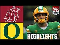 Video thumbnail for Washington State Cougars vs. Oregon Ducks | Full Game Highlights