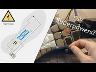 Video thumbnail for Shoot Lightning From Your Fingertips - Shoe Enclosed Static Electricity Generator