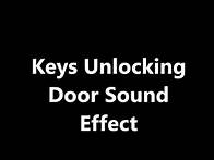 Video thumbnail for Keys Unlocking Door Sound Effect